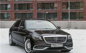 Тест драйв Mercedes-Benz S-Class Maybach –