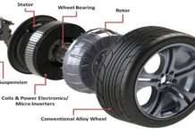 У 2014 році очікується поява електромоторів вмонтованих у автомобільні колеса