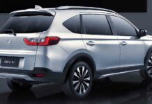 Трьохрядна honda br-v поміняла кузов для країн азії