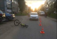 У ліді дівчина за кермом таксі збила дитину на велосипеді. За три місяці вона притягувалася до адміністративної відповідальності за порушення пдр 5 разів