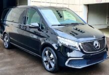 Електричні мінівени mercedes-benz eqv з’явилися у продажу в росії