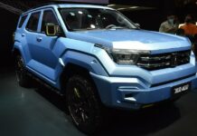 Great wall показав дуже брутальний рамний позашляховик