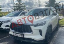 Новітній infiniti qx60 приїхав до росії