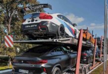 В україні помітили цілий автовоз з ексклюзивними bmw