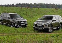 Kia mohave і mitsubishi pajero sport-4: 3 на користь кореї