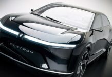 Подивіться на суперника tesla з тайваню з екранами на кузові