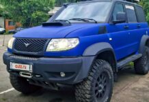 Екстремальний уаз «патріот» з мотором 2jz продають в москві за два мільйони рублів