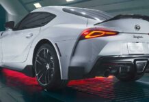 На заводському полігоні ford помітили toyota supra