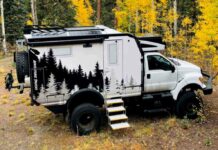 Кемпер gev adventure truck на базі ford f – 750 продають майже за 25 млн рублів