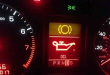 Горить лампочка масла на приладовій панелі – що робити