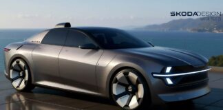 Skoda przekształca klasycznego sedana 100 w futurystyczny samochód elektryczny