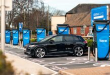 Impulso de infraestrutura no Reino Unido: 1.000 novos carregadores EV planejados nos principais centros de varejo