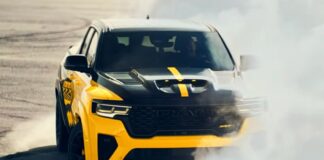 Загадочный пикап Ram выглядит так, будто пчела ужалила Rumble Bee